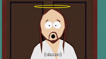 jesus explaining GIF by South Park 