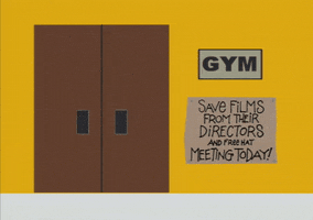 gym door GIF by South Park 