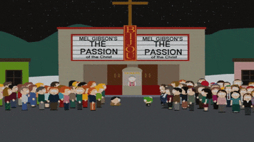 driving movie theater GIF by South Park 