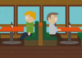 confusion bad waitress GIF by South Park 