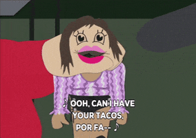 tacos talking GIF by South Park 