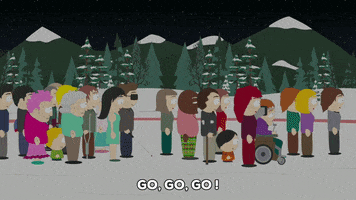 stan marsh cut in line GIF by South Park 