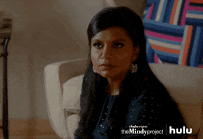 confused the mindy project GIF by HULU