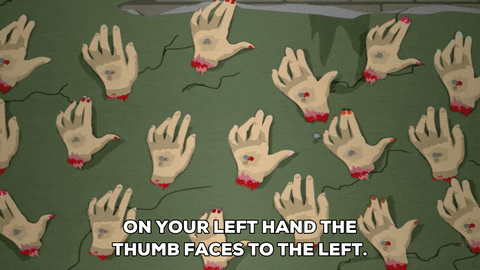 hand GIF by South Park 