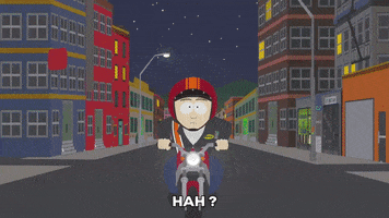 motorcycle come at me GIF by South Park 