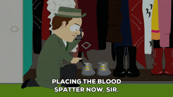 sherlock blood GIF by South Park 