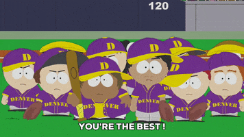 proud cheer GIF by South Park 