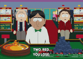 casino lose GIF by South Park