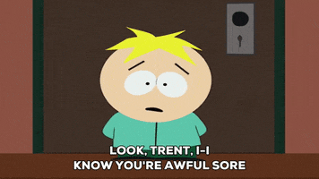butters stotch apology GIF by South Park 
