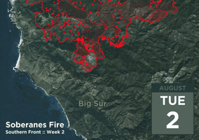 geeksharka wildfire big sur #soberanesfire soberanes GIF