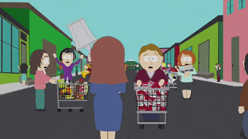 panic stealing GIF by South Park 