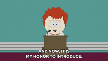 ginger introduction GIF by South Park 