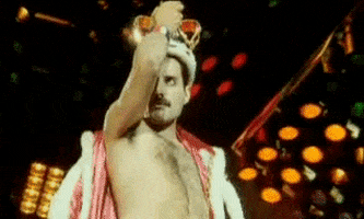 Freddie Mercury Queen GIF by myLAB Box