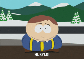 suspcious hello GIF by South Park 