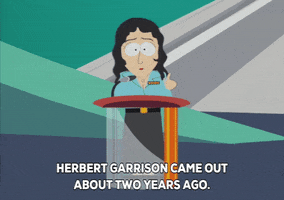 stage speech GIF by South Park 