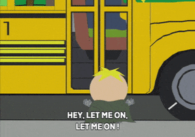 butters stotch street GIF by South Park 