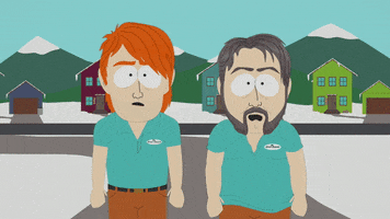 shocked sidewalk GIF by South Park 