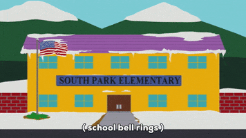 school ringing GIF by South Park 