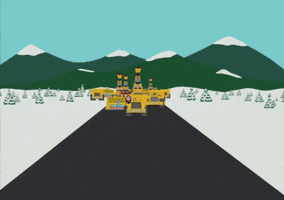 snow staring GIF by South Park 