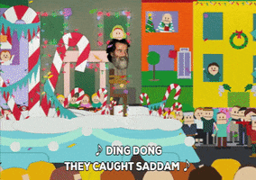 merry christmas celebration GIF by South Park