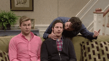 licking bill hader GIF by Saturday Night Live