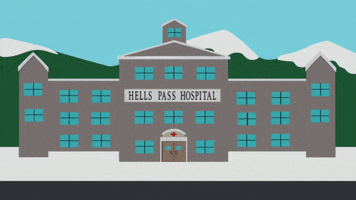 winter hospital GIF by South Park 