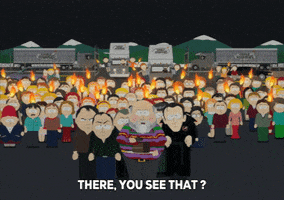 stan marsh crowd GIF by South Park 