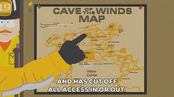 pointing map GIF by South Park 
