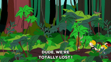 eric cartman forest GIF by South Park 