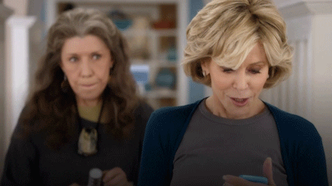 Image result for grace and frankie season 6 gif