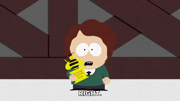 attention stagnate GIF by South Park 
