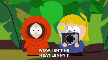 kenny mccormick flash GIF by South Park 