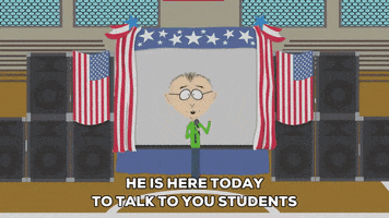 mr. mackey teacher GIF by South Park 