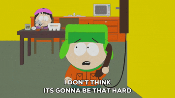 nervous kyle broflovski GIF by South Park 