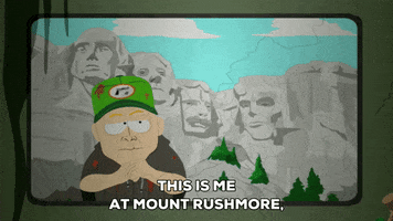 mt. rushmore faces GIF by South Park 