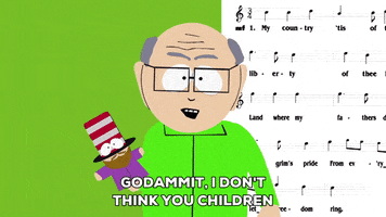 demanding mr. mackey GIF by South Park 