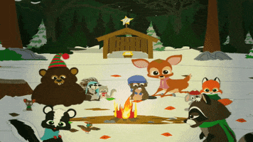 critter christmas antichrist GIF by South Park 