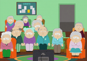 meeting seniors GIF by South Park 
