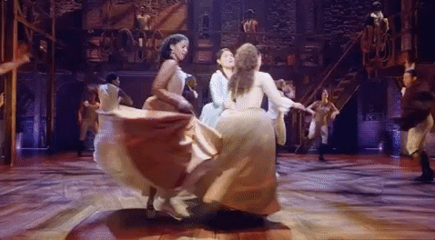 Image result for the schuyler sisters gif