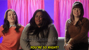 Nicole Byer Mansplaining GIF by Party Over Here