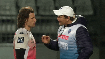 talk chat GIF by FCG Rugby
