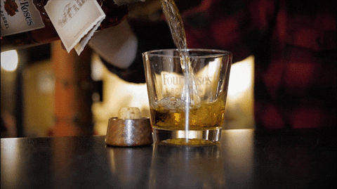 alcohol drinking GIF by Four Roses Bourbon