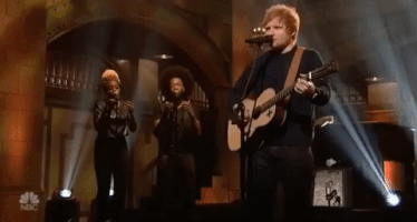 ed sheeran singing GIF by Saturday Night Live