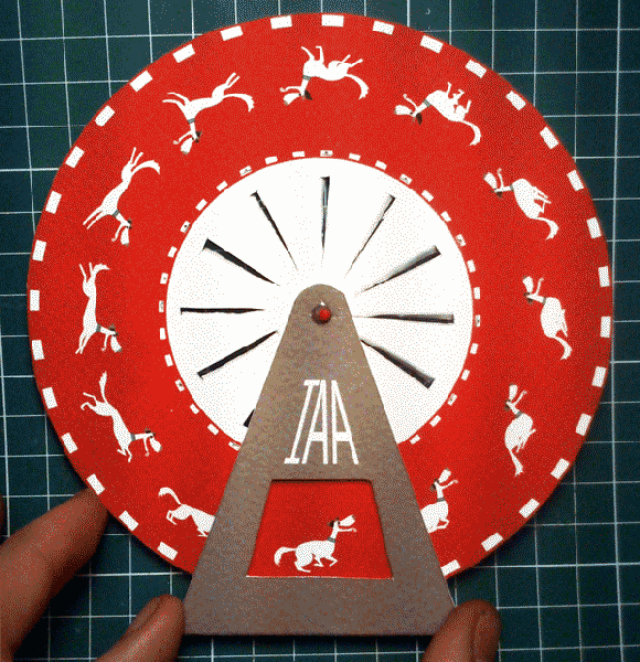 Paper Panther animated GIF