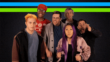 Celebrate Wes Johnson GIF by Smosh Games