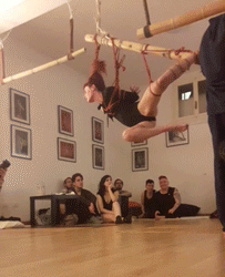 andreabernabiti japanese rope bondage hashira GIF