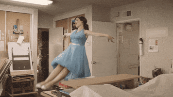stay awhile zooey deschanel GIF by Columbia Records