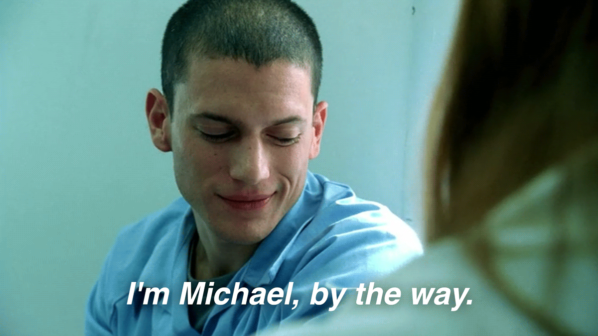 Michael Scofield Love GIF by Prison Break