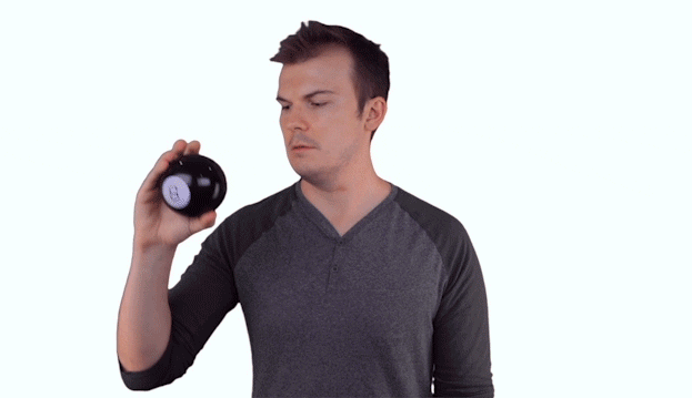 Image result for magic 8 ball gif