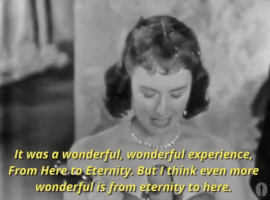 from here to eternity acceptance speech GIF by The Academy Awards